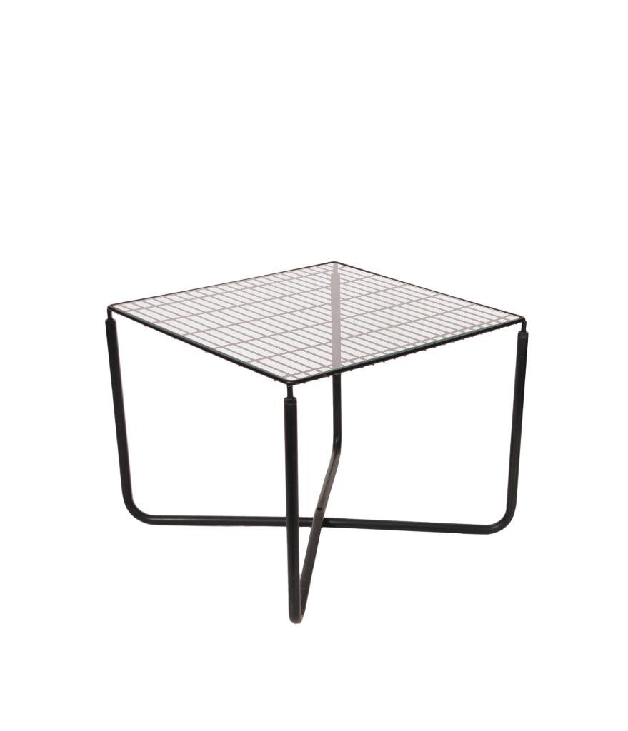 Vintage jaren 80 Järpen salontafel van Niels Gammelgaard, Huis en Inrichting, Ophalen, Gebruikt, 50 tot 100 cm, 50 tot 100 cm