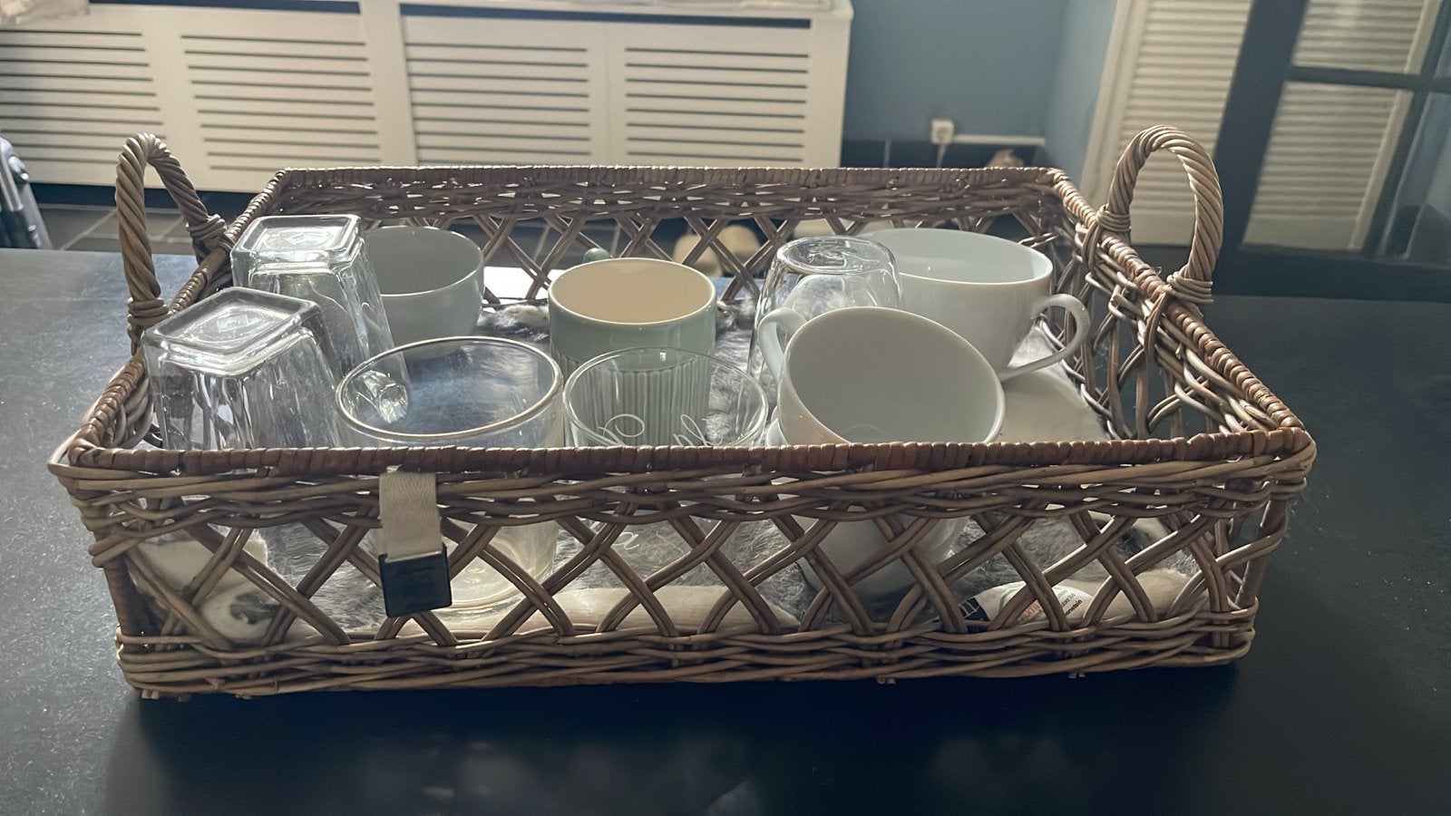 Rivièra Maison Grote Servies Mand / Dienblad, Ophalen of Verzenden, Gebruikt, Rechthoekig, Overige materialen