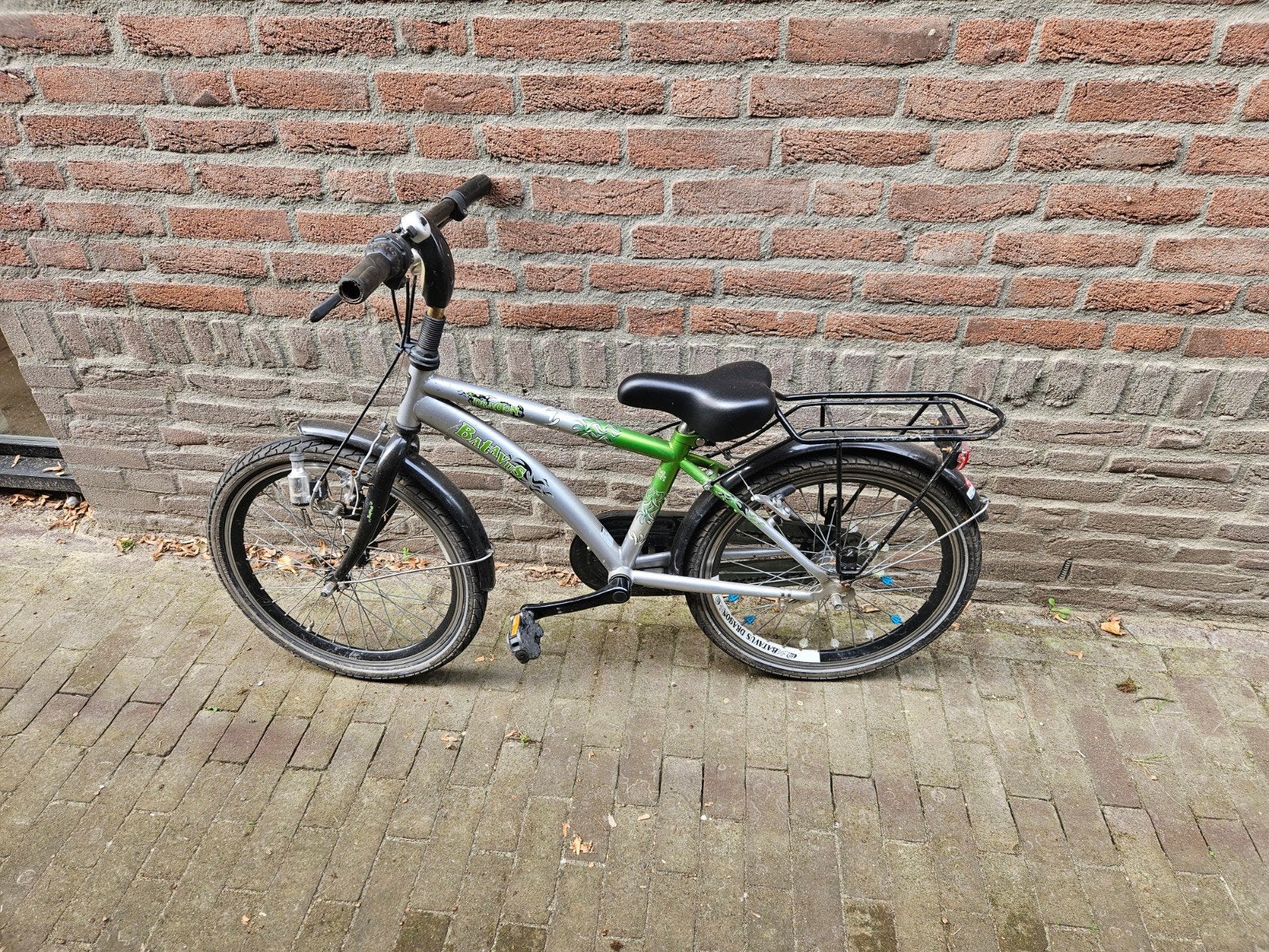 Kinderfiets Batavus 20 inch, Ophalen, 20 inch of meer, Gebruikt, Velgrem