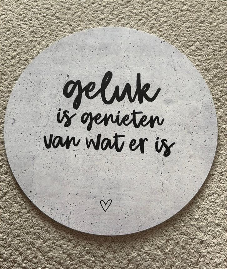 Wandbord nieuw, Ophalen of Verzenden, Nieuw