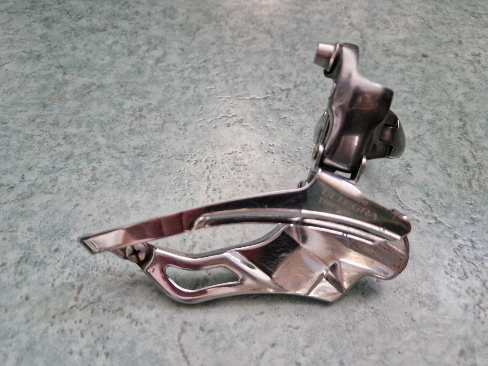 Shimano Ultegra Triple Voorderailleur (34.9mm), Gebruikt, Ophalen of Verzenden, Derailleur of Ketting, Shimano