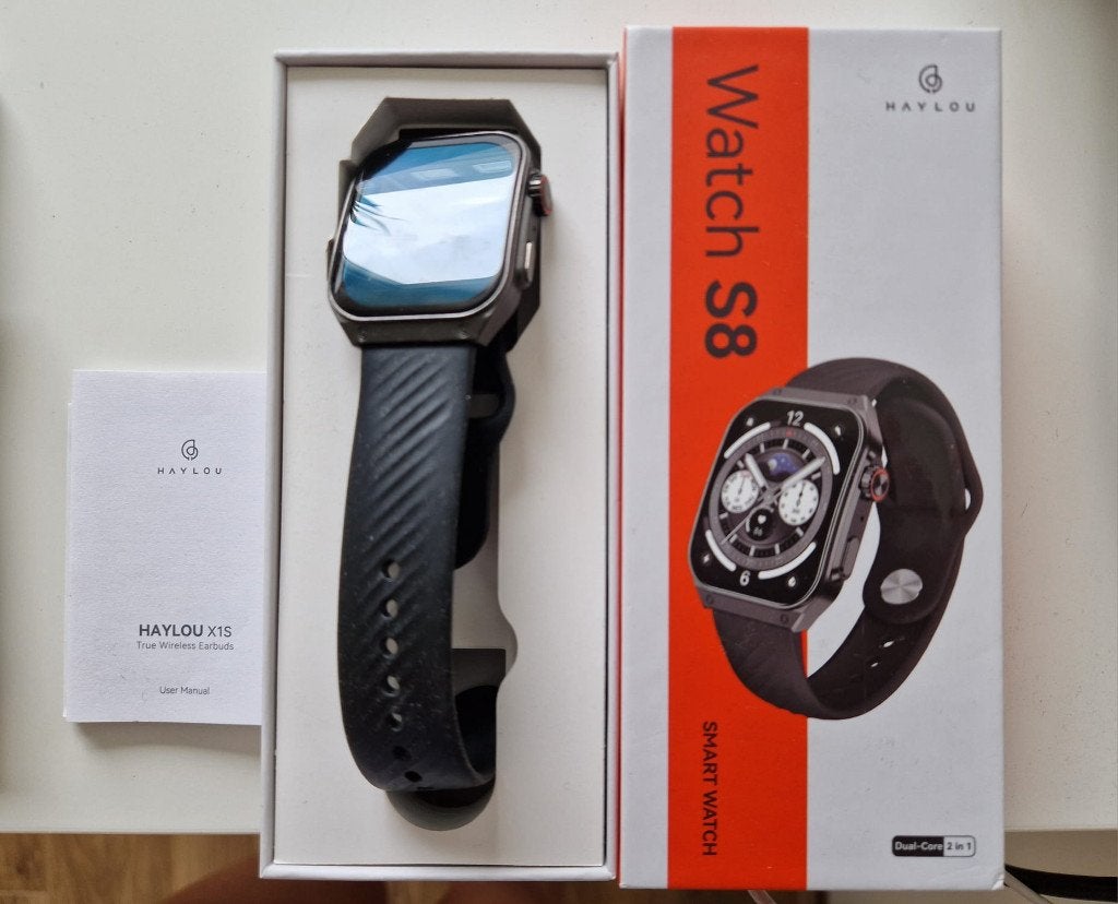 Smart watch Haylou S8, Overige merken, Zwart, Nieuw, Ophalen of Verzenden