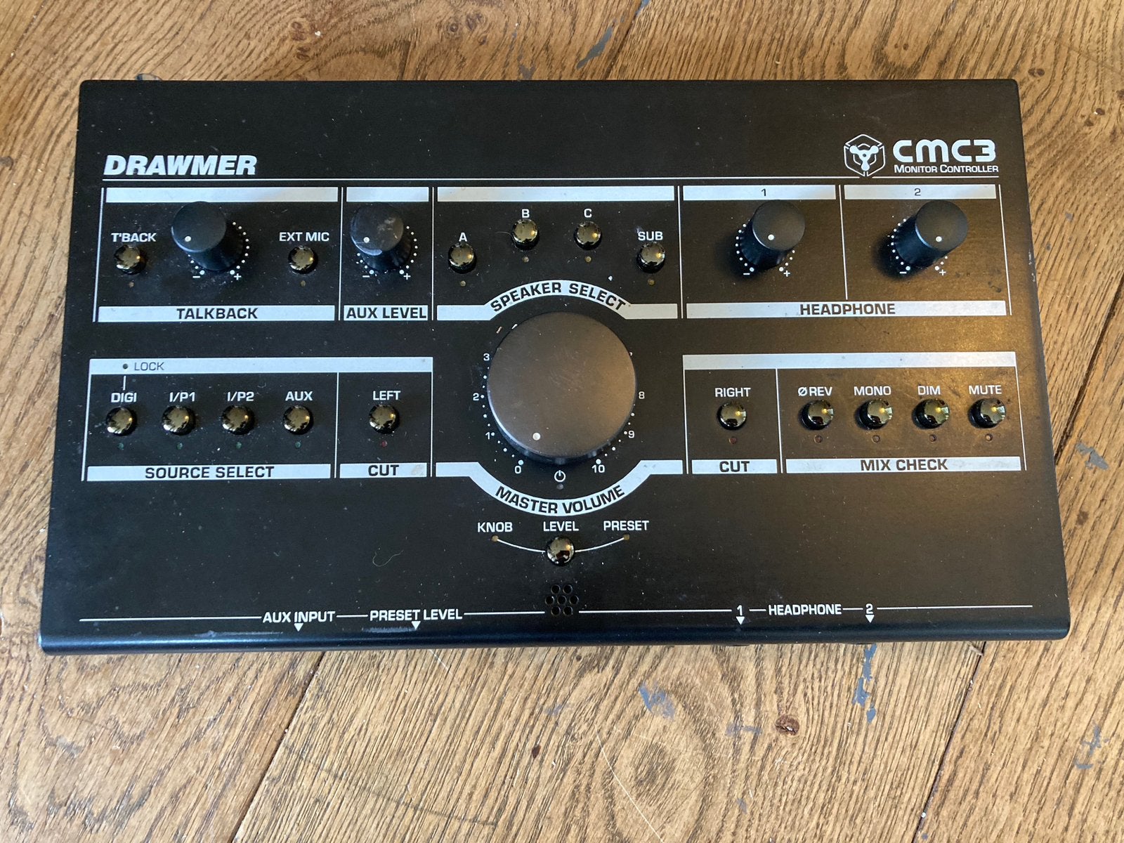 Drawmer CMC3 Monitor Controller, Muziek en Instrumenten, Ophalen, Zo goed als nieuw, Minder dan 5 kanalen, Microfooningang