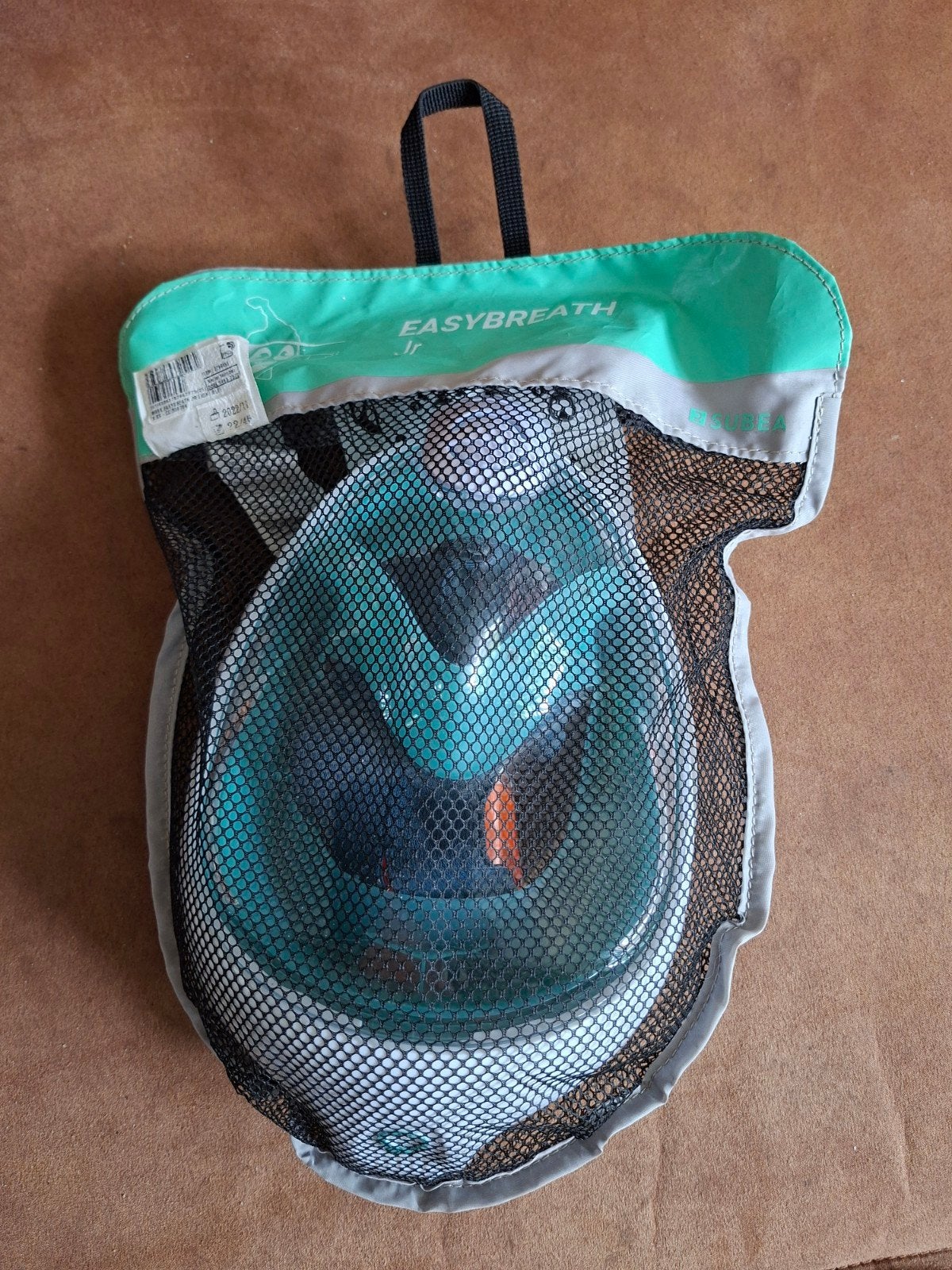 Easybreath Jr (XS) snorkelmasker, Ophalen of Verzenden, Zo goed als nieuw, Snorkelmasker
