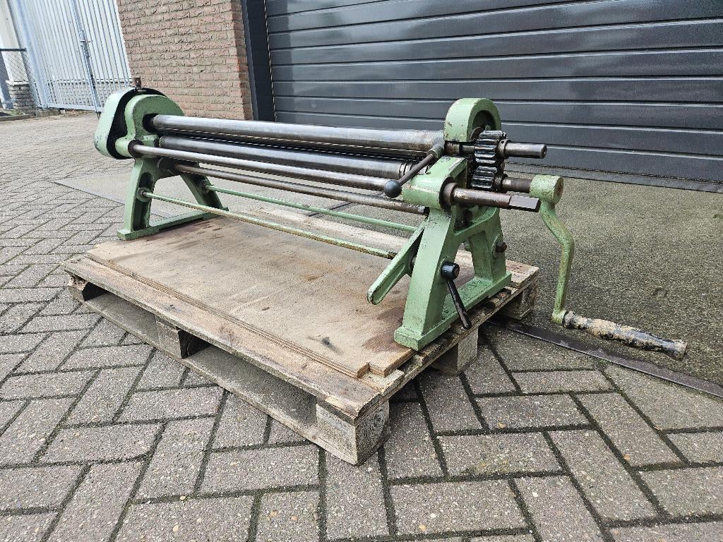 Jorg wals 3 rollenwals 1020 mm. handbediend, Ophalen, Gebruikt