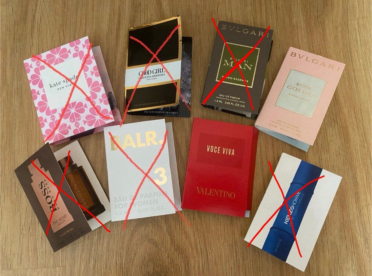 Parfum samples/proefjes - Bvlgari, Valentino, Ophalen, Nieuw
