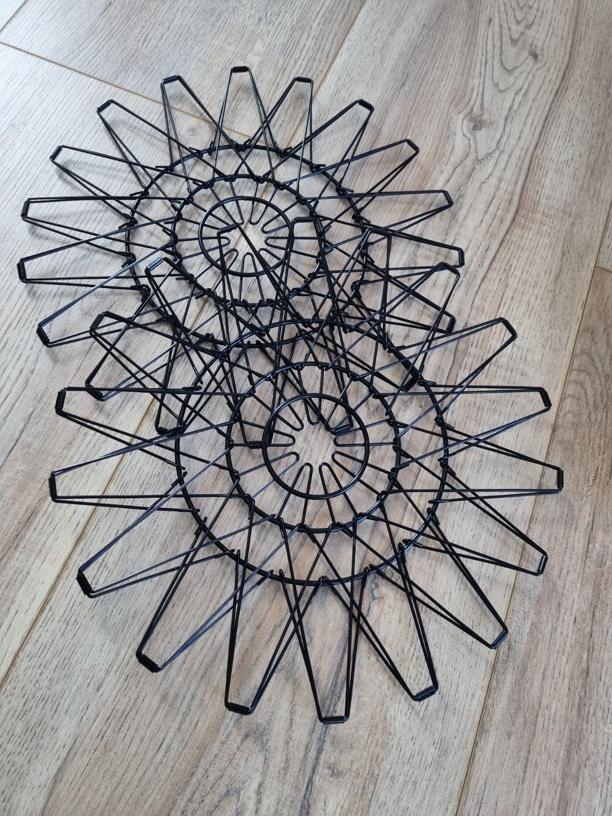 Decoratie draadmand, Ophalen of Verzenden, Zo goed als nieuw, Rond