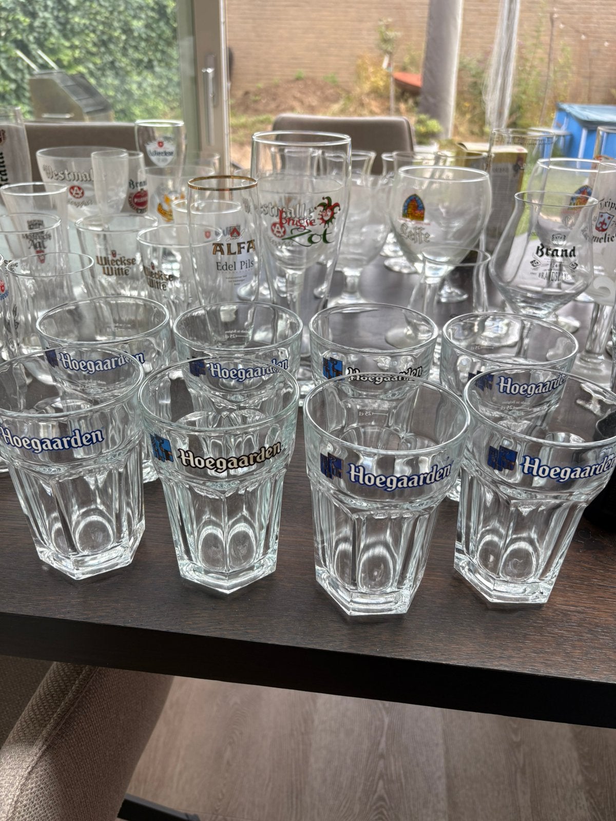 Bierglazen te koop, Ophalen, Gebruikt, Bierglas