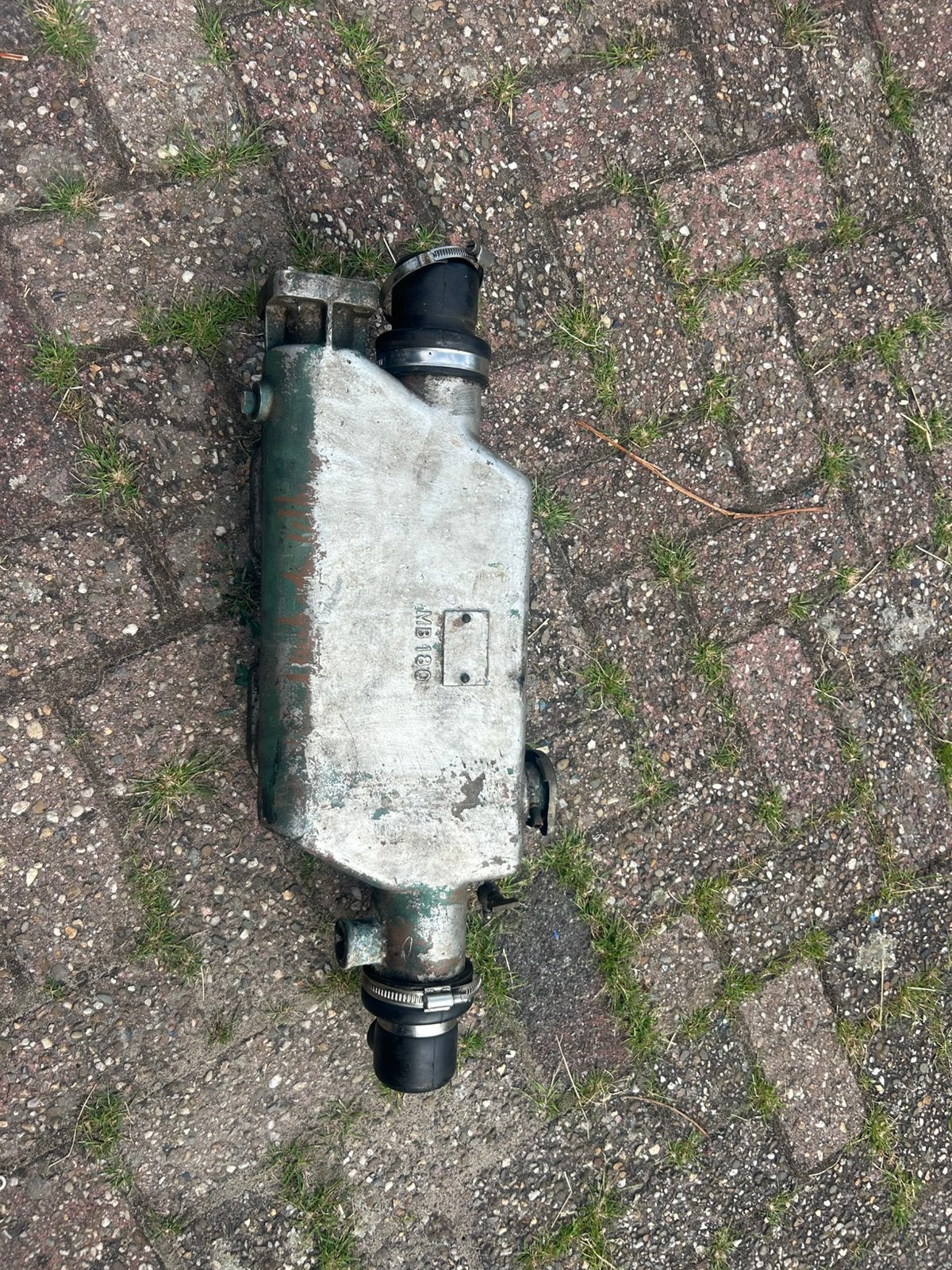 Uitlaat/ koeltank, Ophalen, Motor en Techniek, Zeilboot of Motorboot