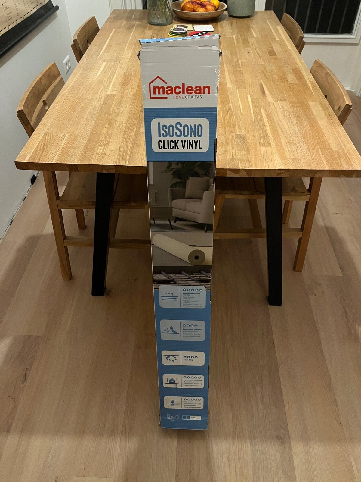 Ondervloer Maclean Isosono, Ophalen, Overige materialen, 30 cm of meer, Overige typen