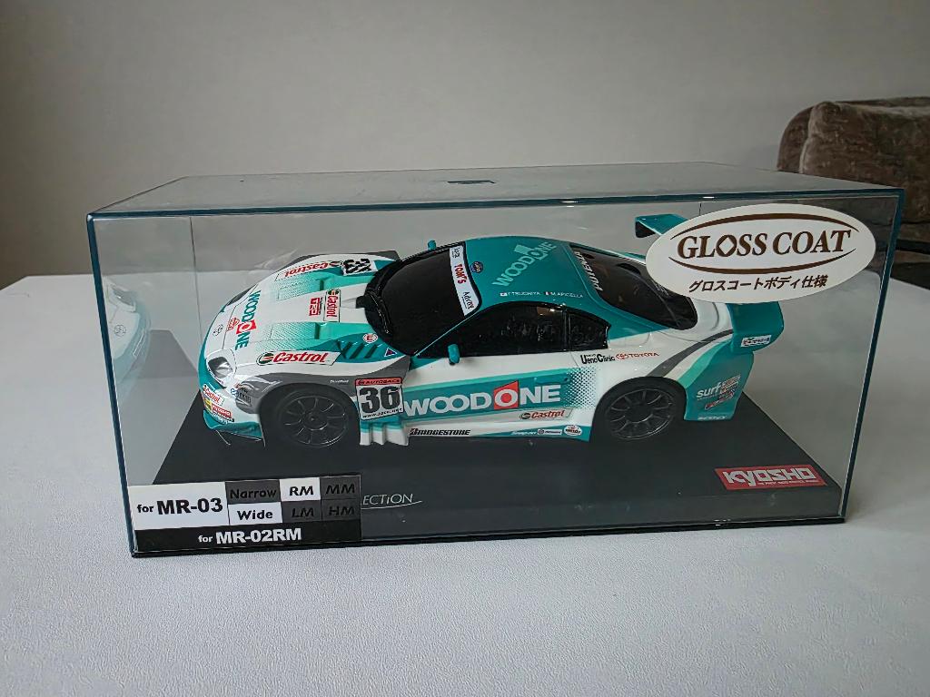 Kyosho Toyota Supra JGTC WOODONE Tom’s – Mini-Z, Ophalen of Verzenden, Nieuw, Overige schalen, Auto offroad