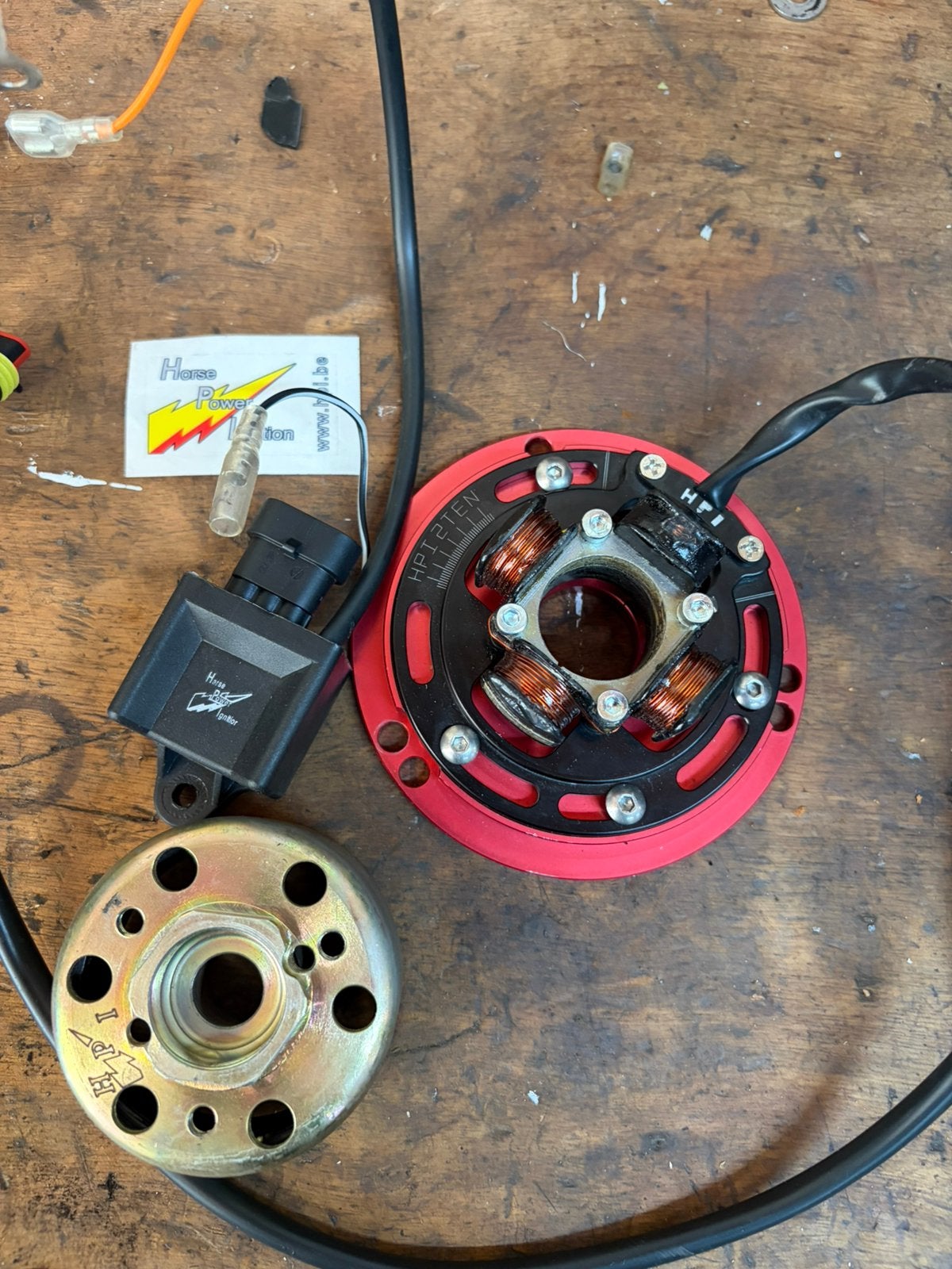 Hpi 210/ 2ten ontsteking piaggio gilera 125/180cc, Ophalen of Verzenden