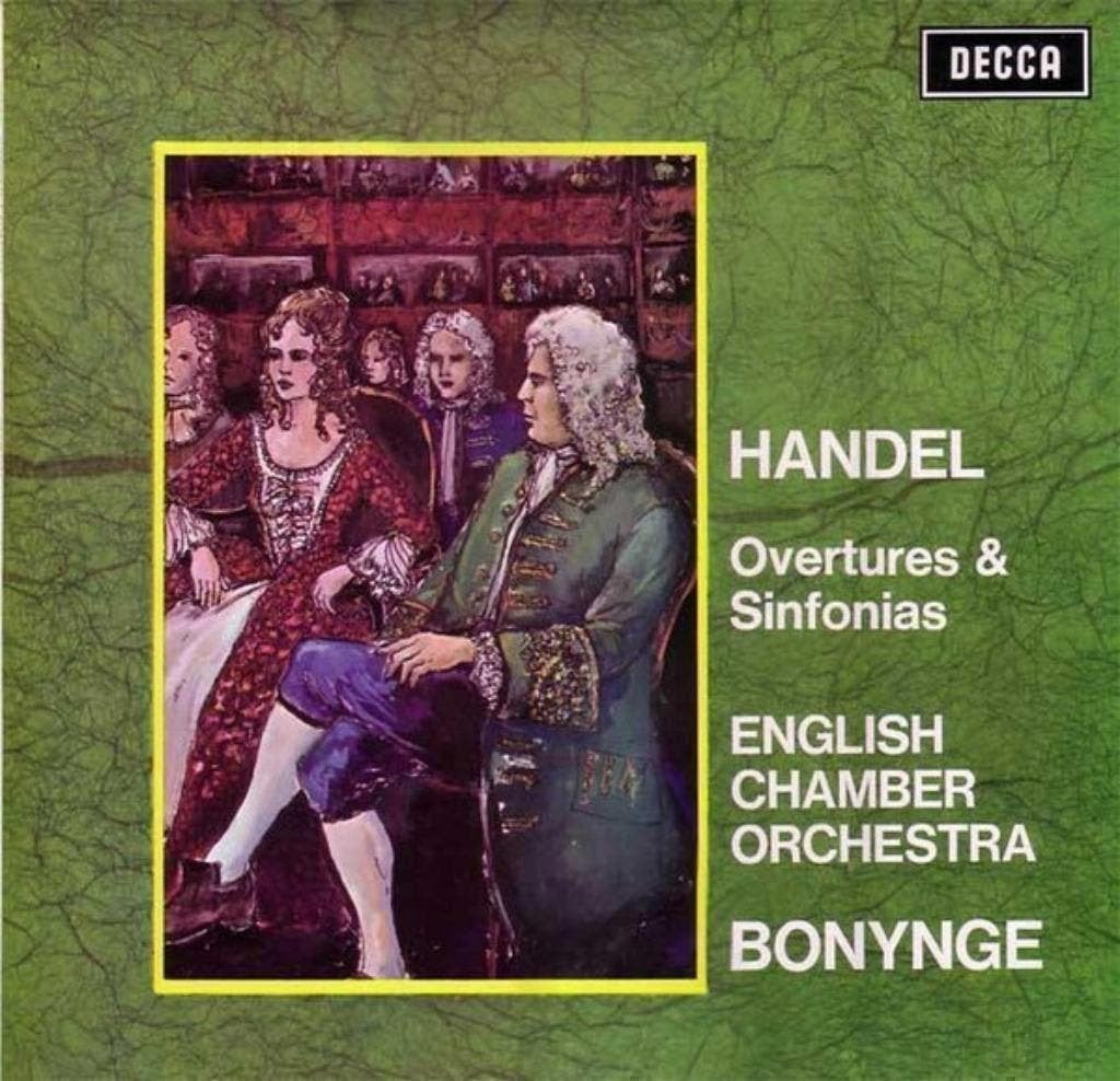 Handel Richard Bonynge–Overtures & Sinfonias Decca– SXL 6360, Kamermuziek, Ophalen of Verzenden, Zo goed als nieuw, 12 inch