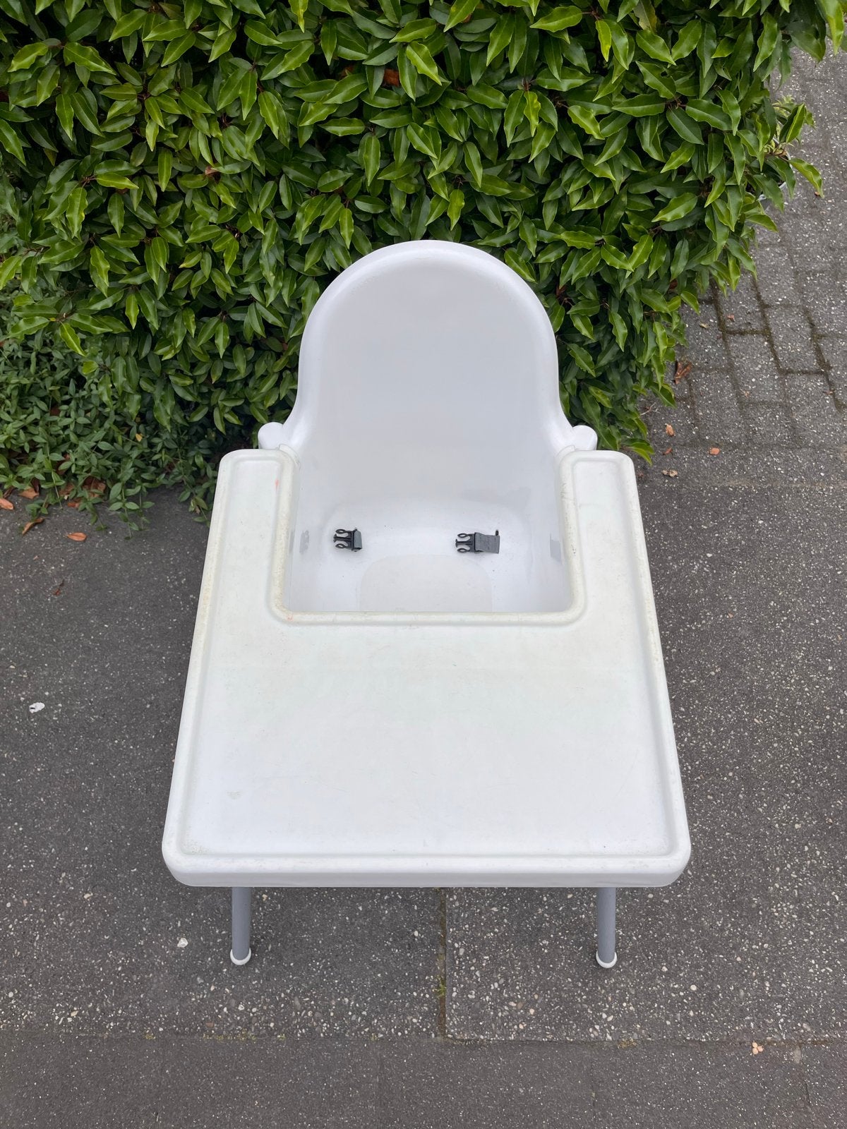 IKEA Antilop kinderstoel met eetblad en gordel, Ophalen, Gebruikt, Overige typen, Afneembaar eetblad