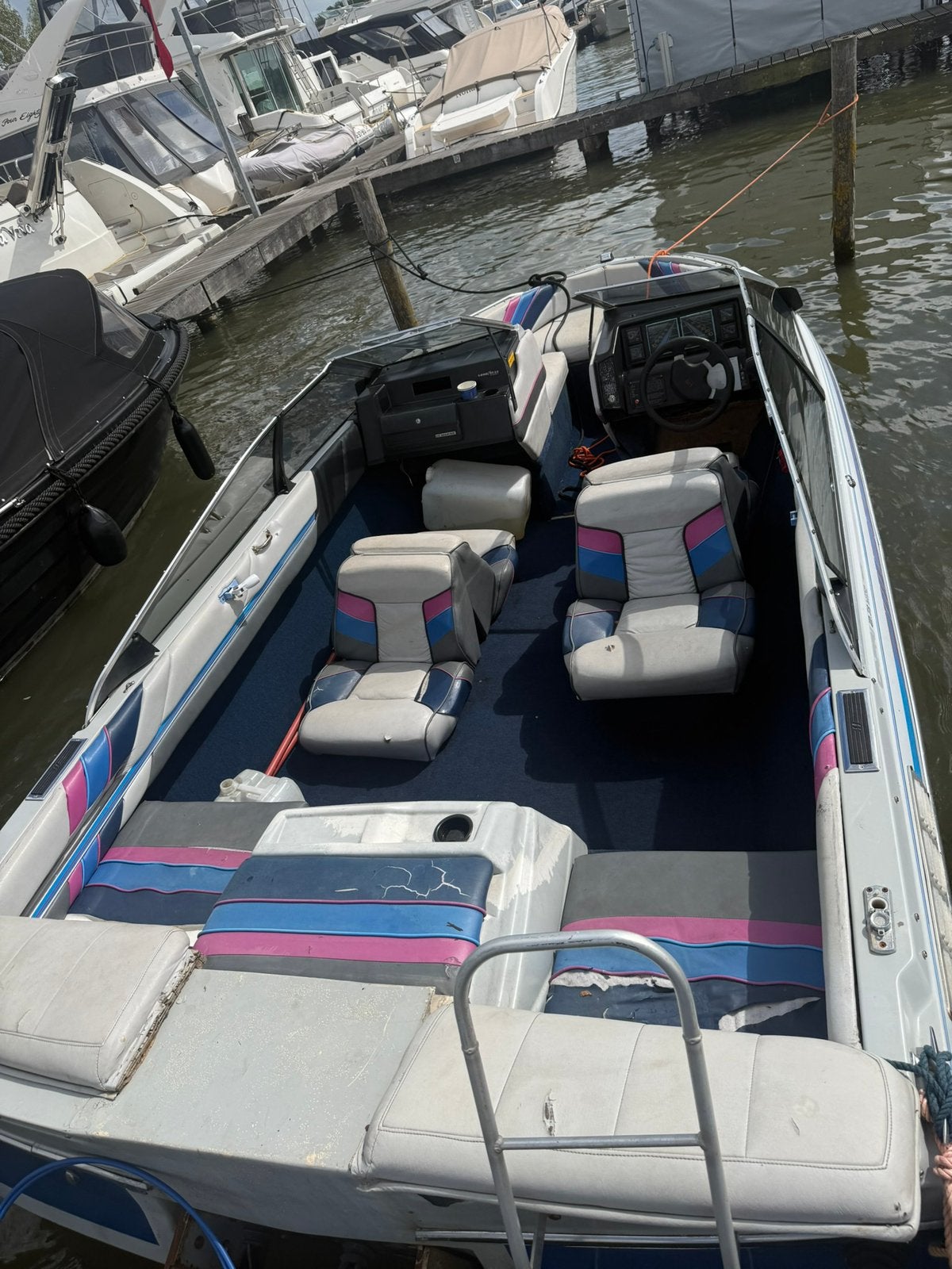 2x speedboot/bowrider bayliner& maxum met werk, Watersport en Boten, Speedboten, Ophalen, Gebruikt, Bayliner, Buitenboordmotor
