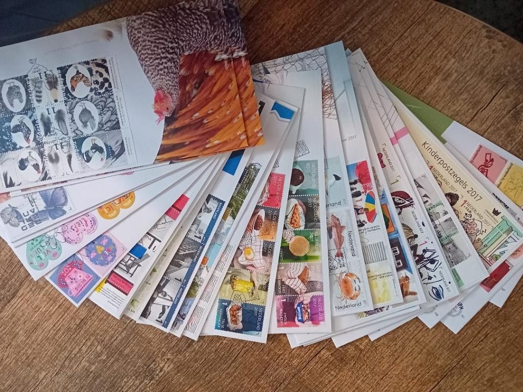 Complete jaargangen fdc van nederland, Ophalen of Verzenden, Na 1940, Gestempeld