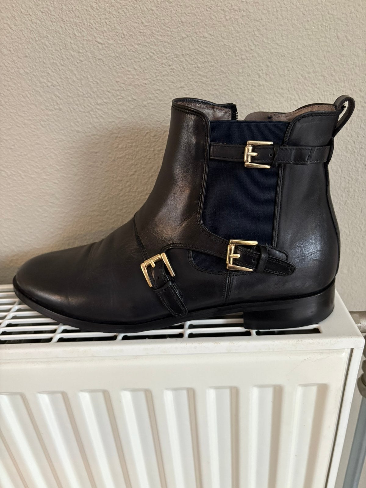 Enkel laarsjes, Ophalen, Zo goed als nieuw, Blauw