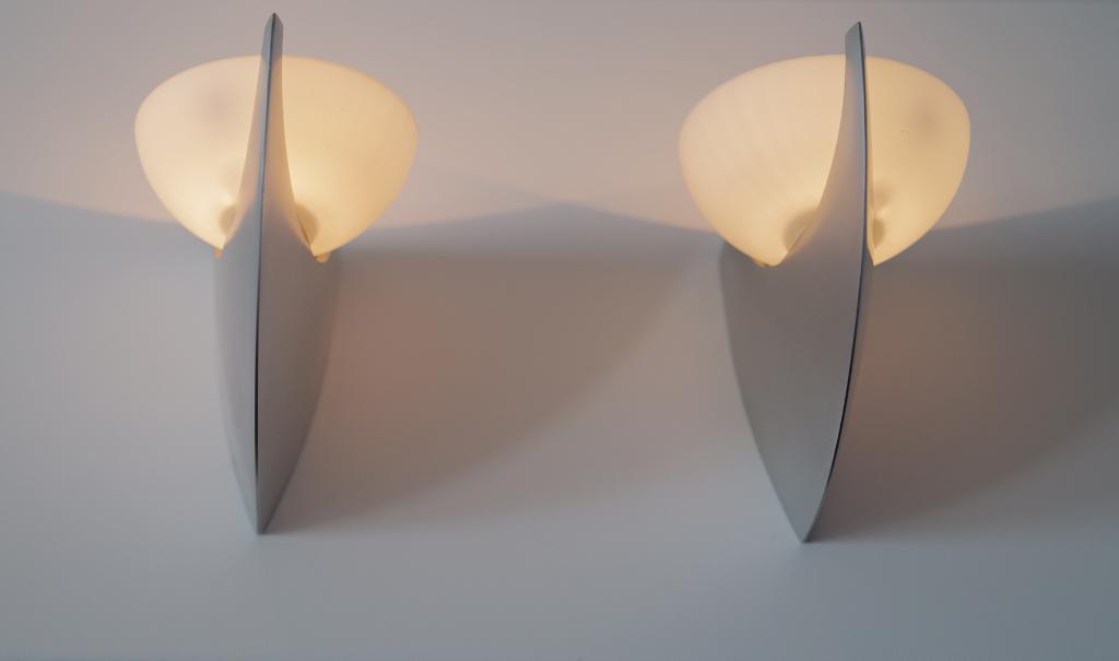 Vintage Design Wandlampjes: Muro - Jan des Bouvrie 1996, Ophalen of Verzenden, Zo goed als nieuw, Glas, Modern