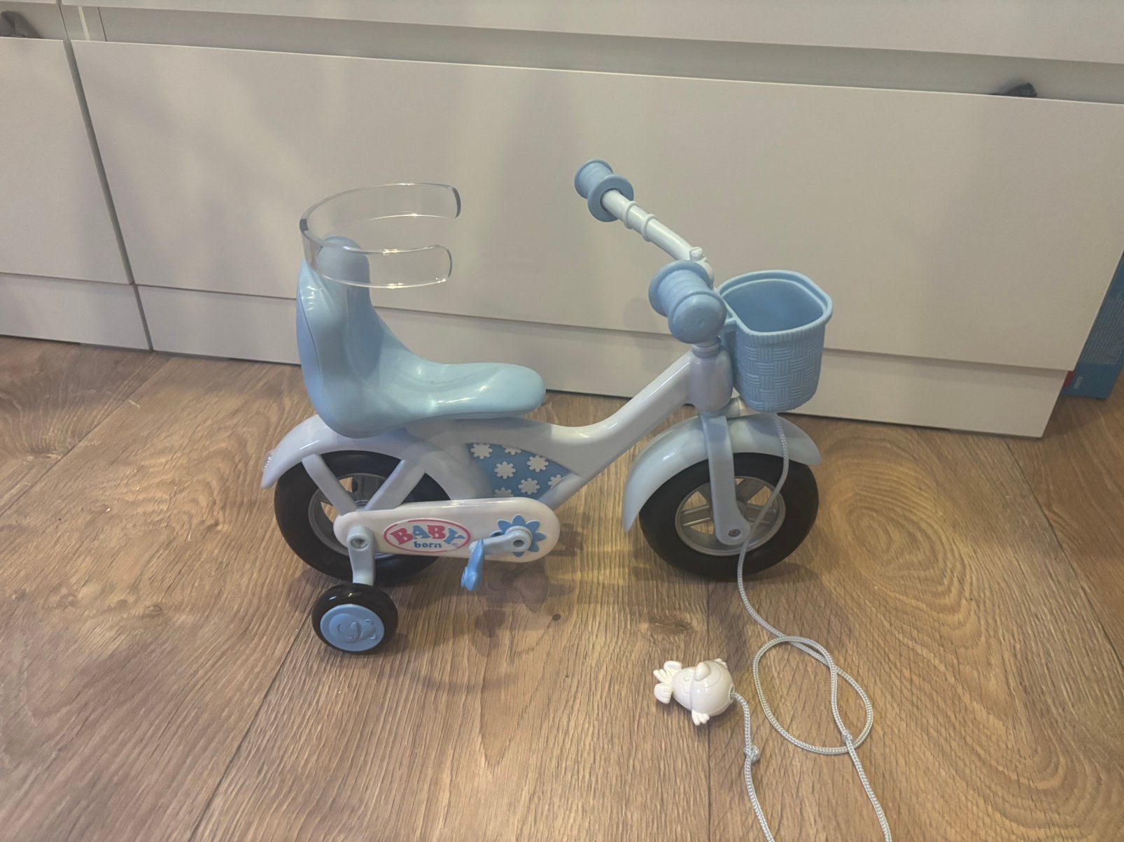 Baby born poppenfiets, Ophalen, Gebruikt, Babypop