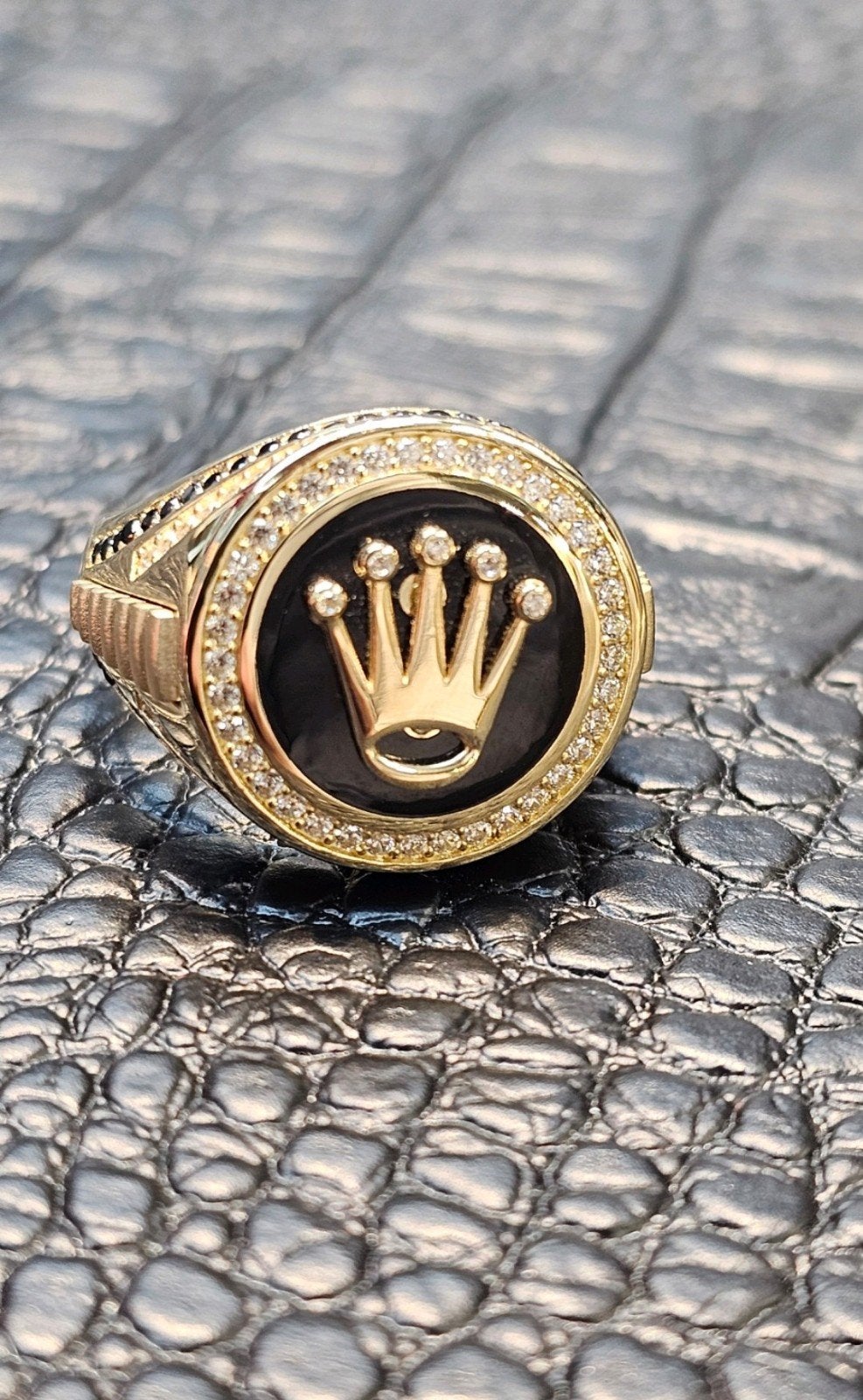Prachtige 14k Rolex gouden ring