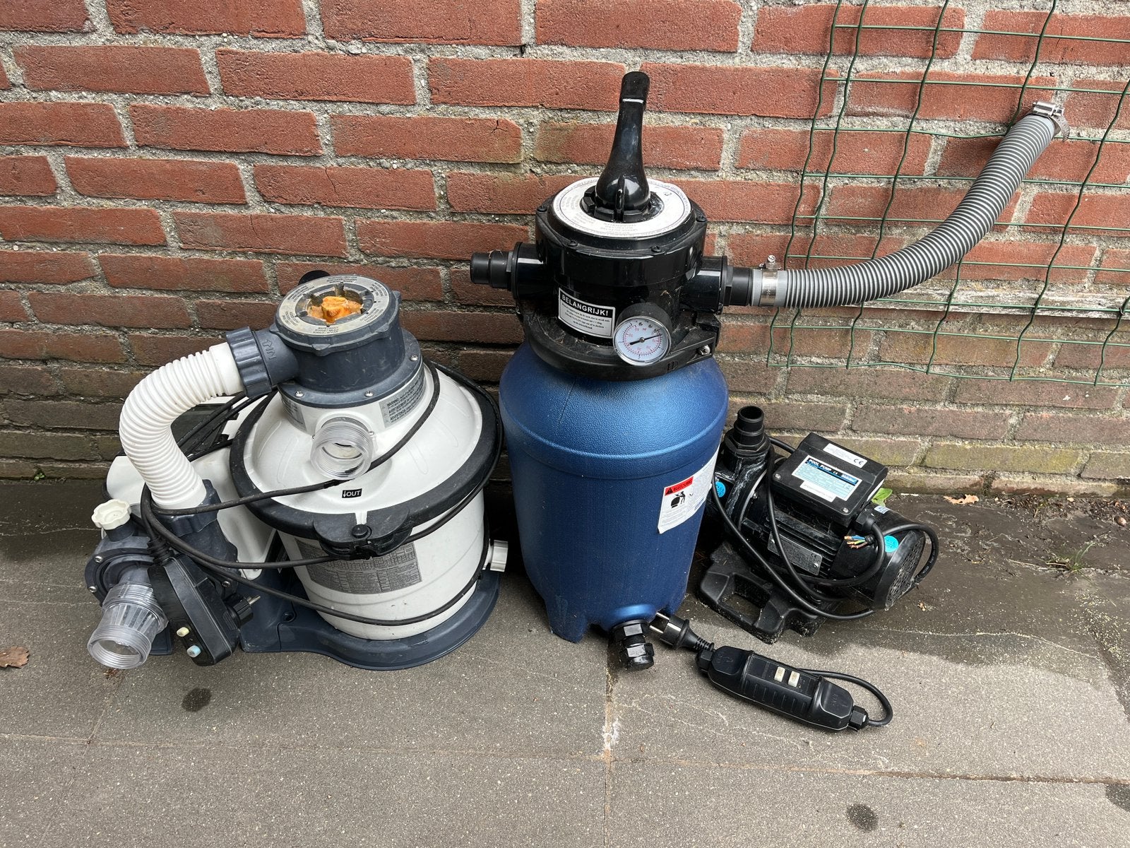 Intex Waterland zwembadpomp zandfilterpomp, Tuin en Terras, Zwembad-toebehoren, Ophalen of Verzenden, Gebruikt, Zwembadpomp