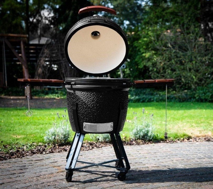 🔥DE LAATSTEN!!🔥Kamado BBQ Egg 21" Keramische BBQ. NIEUW!!, Ophalen, Nieuw, Met accessoires