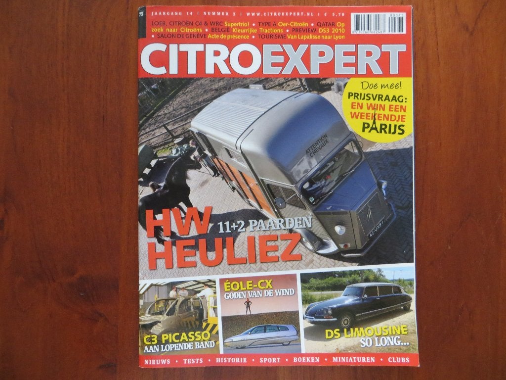 CitroExpert 75 Éole, Belgische Tractions, 10HP Type A, Ophalen of Verzenden, Nieuw, Citroën