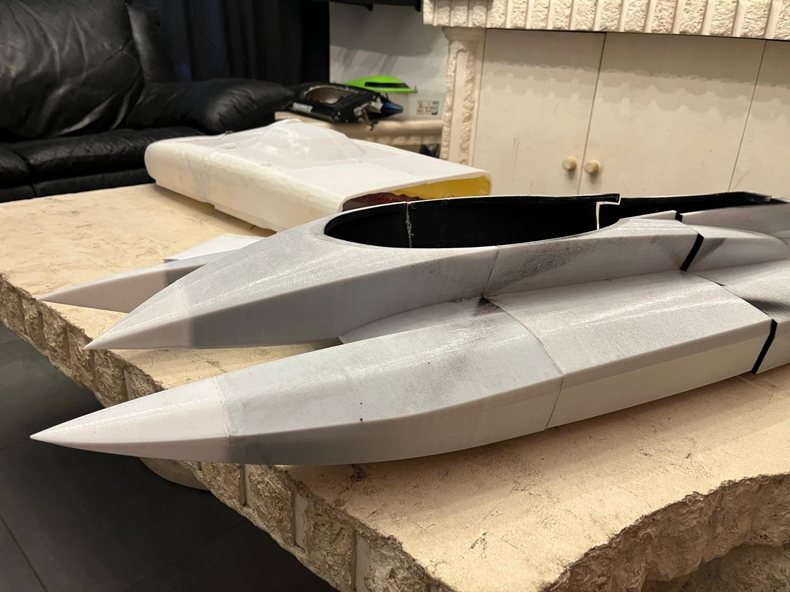 Catamaran, raceboot, formule 1, 3dprint, Ophalen of Verzenden