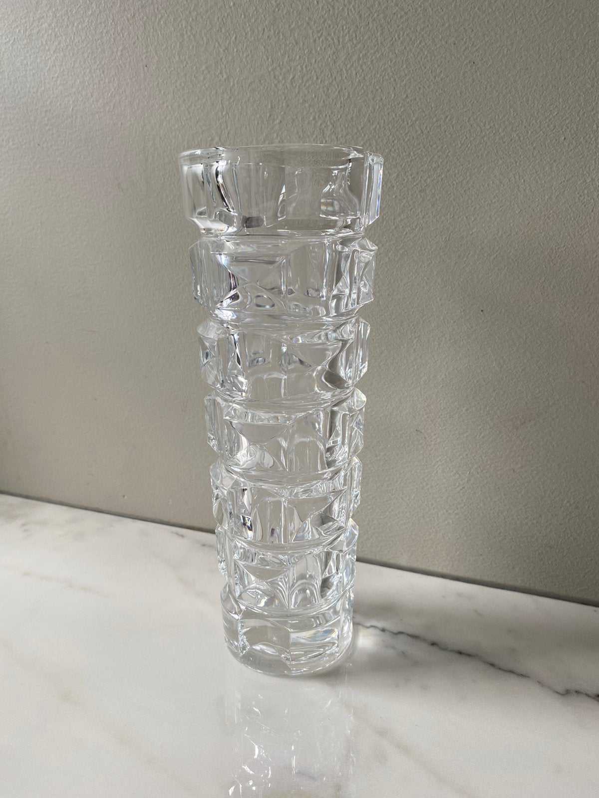 Cristal d’ Arques kristallen design vaas, Antiek en Kunst, Antiek | Glas en Kristal, Ophalen of Verzenden
