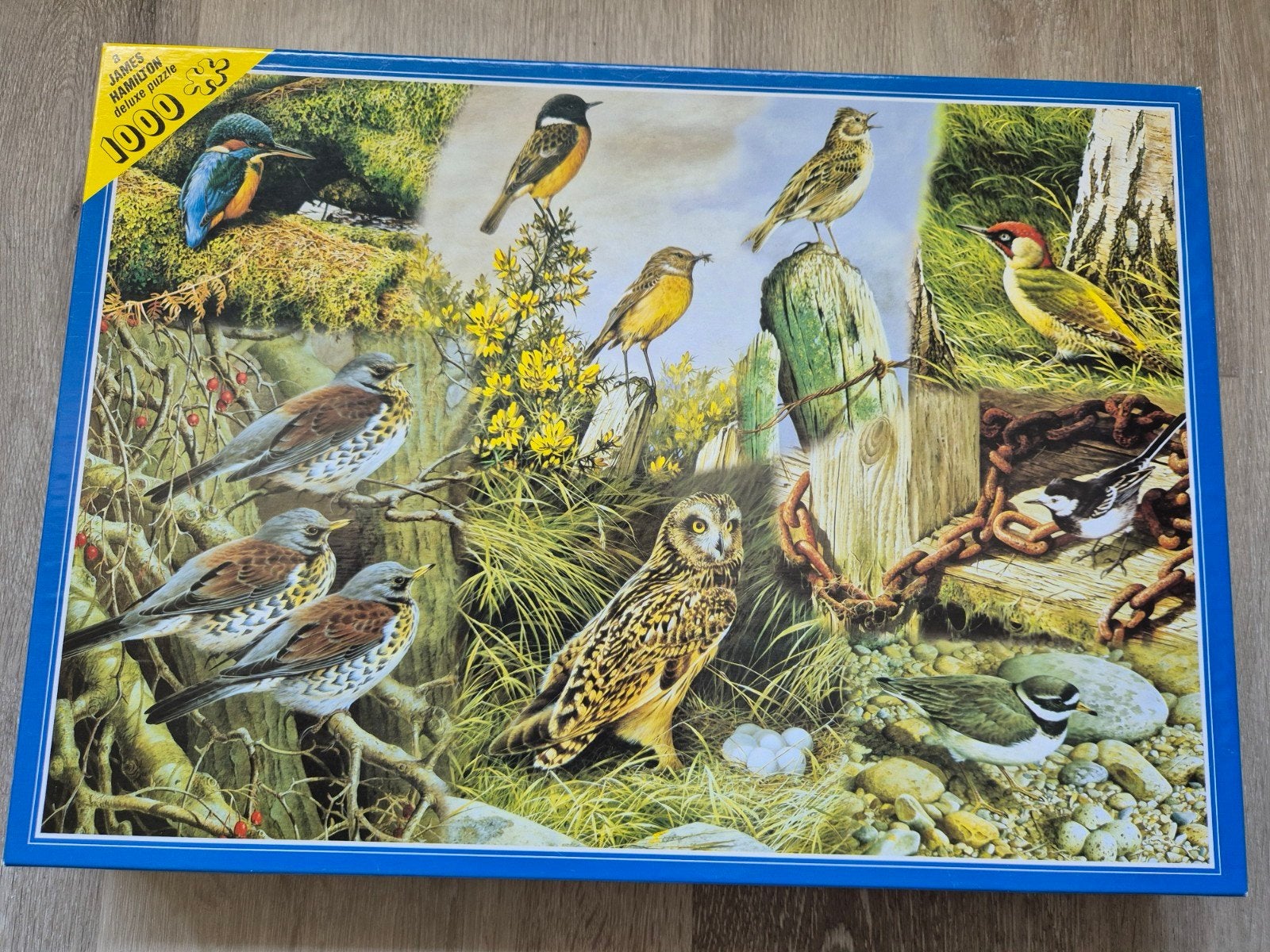 Puzzel met vogels, Ophalen, 500 t/m 1500 stukjes, Zo goed als nieuw