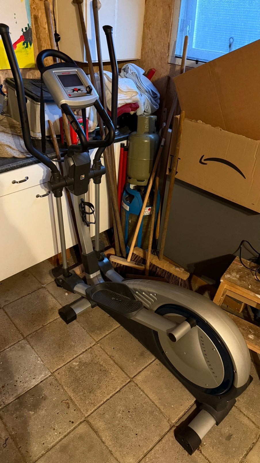 Kettler crosstrainer CTR2, Sport en Fitness, Ophalen, Gebruikt, Crosstrainer