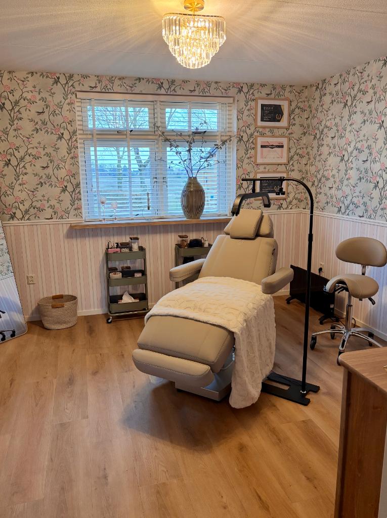 Bellezi Silk Evo S4 Birch elektrische behandelstoel, Ophalen, Nieuw, Wit, Eén