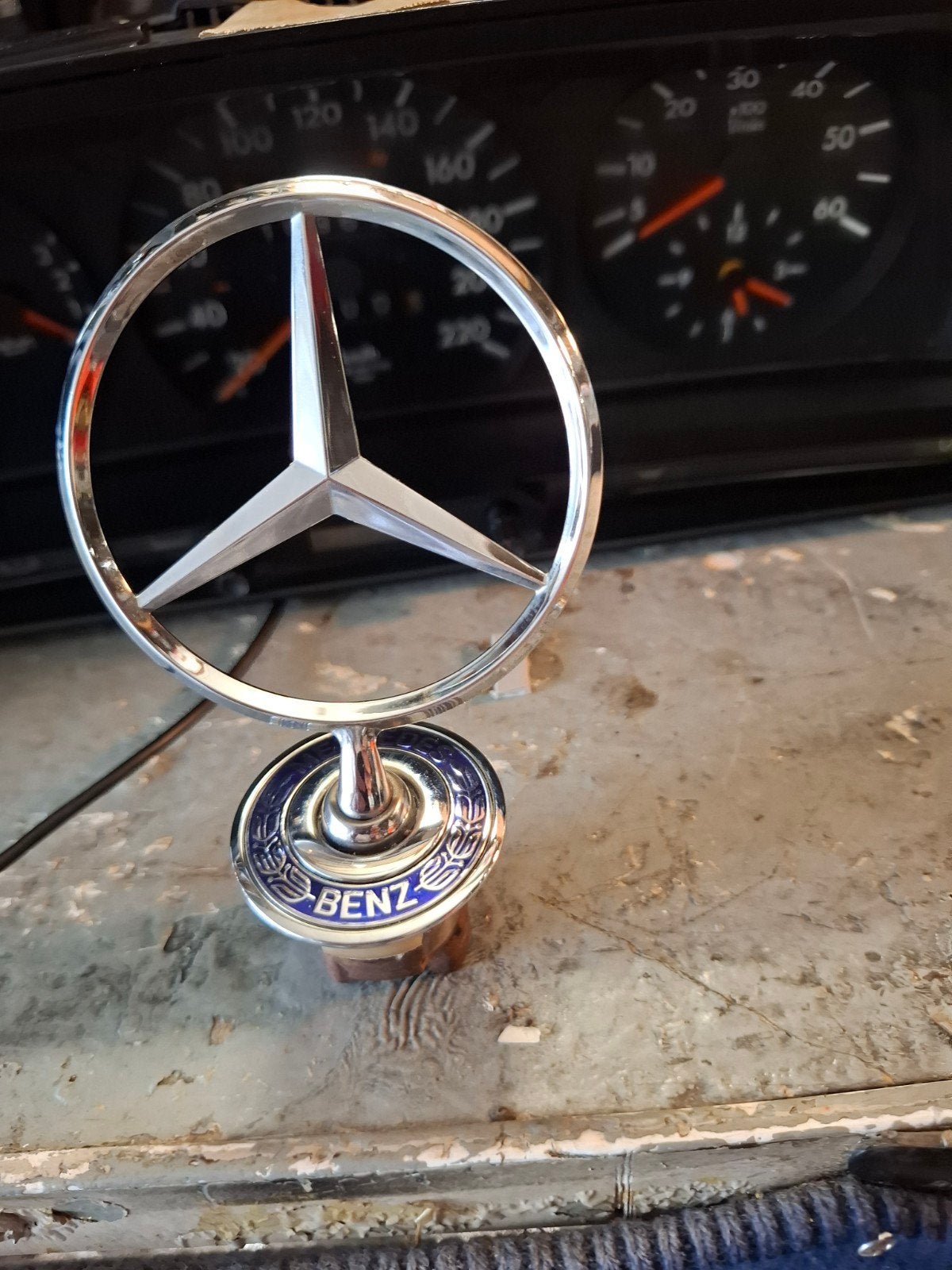Originele Mercedes Ster - Zo goed als nieuw, Ophalen of Verzenden