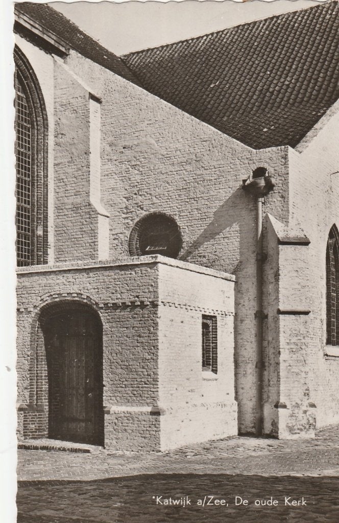 katwijk- oude kerk, Ophalen of Verzenden, Voor 1920, Zuid-Holland