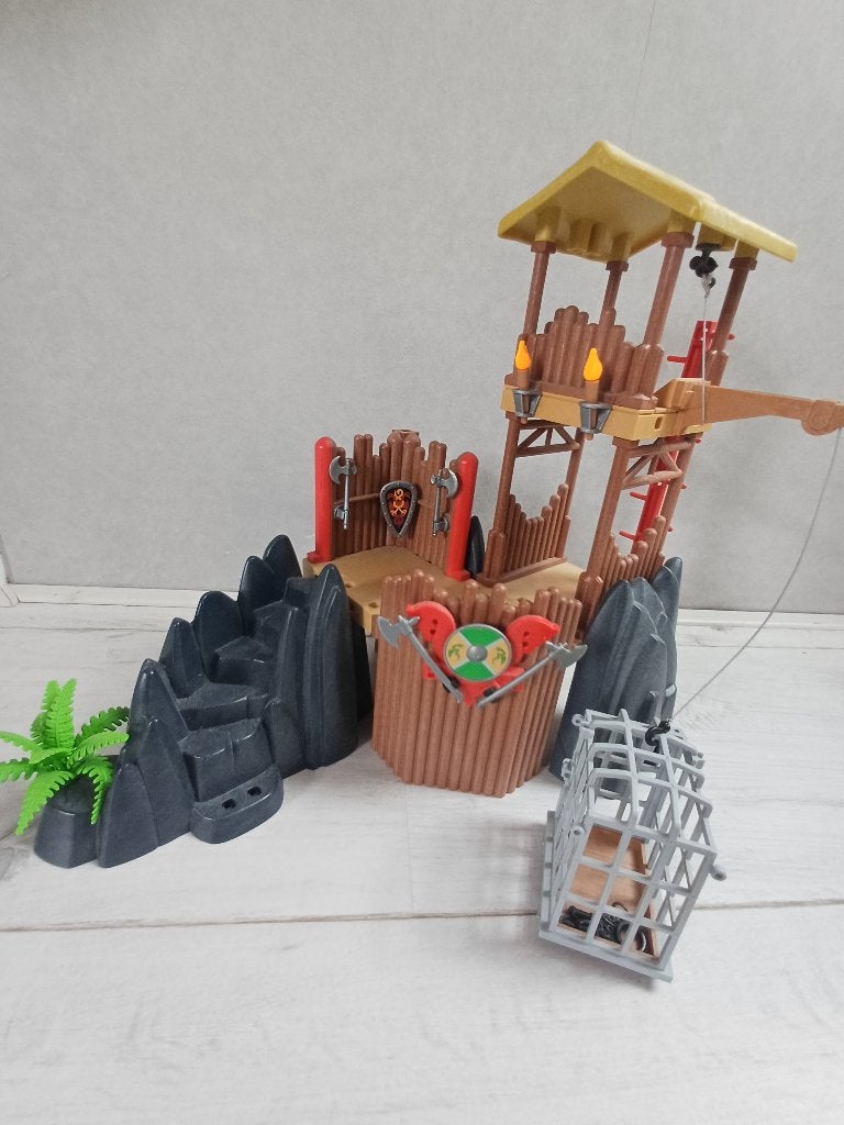 Playmobil Drakenburcht/Fort - Avontuurlijke Speelset, Kinderen en Baby's, Ophalen, Gebruikt, Gebouw, Complete set