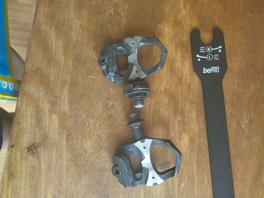 Favero BePro linkerzijdige vermogensmeter pedalen, Ophalen of Verzenden, Gebruikt