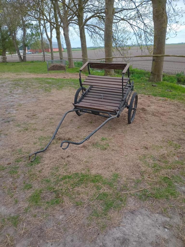 Sulky, 2 wielige ponykar. Opknap, Ophalen, Gebruikt, Overige soorten