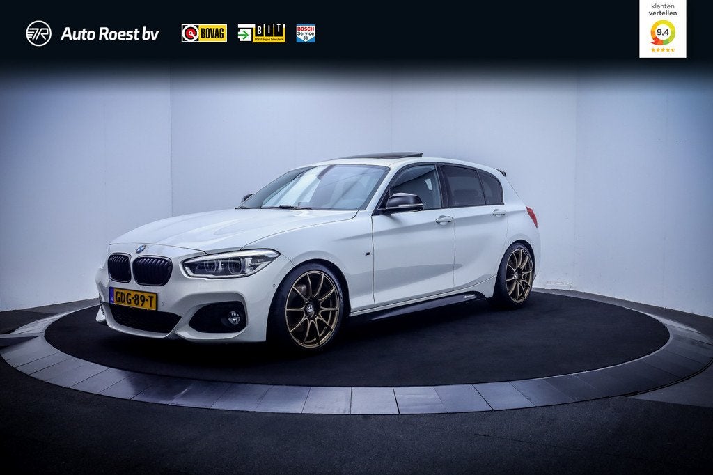 BMW 1-serie 125iA High Executive (bj 2017, automaat), 1998 cc, Achterwielaandrijving, Gebruikt, 4 cilinders