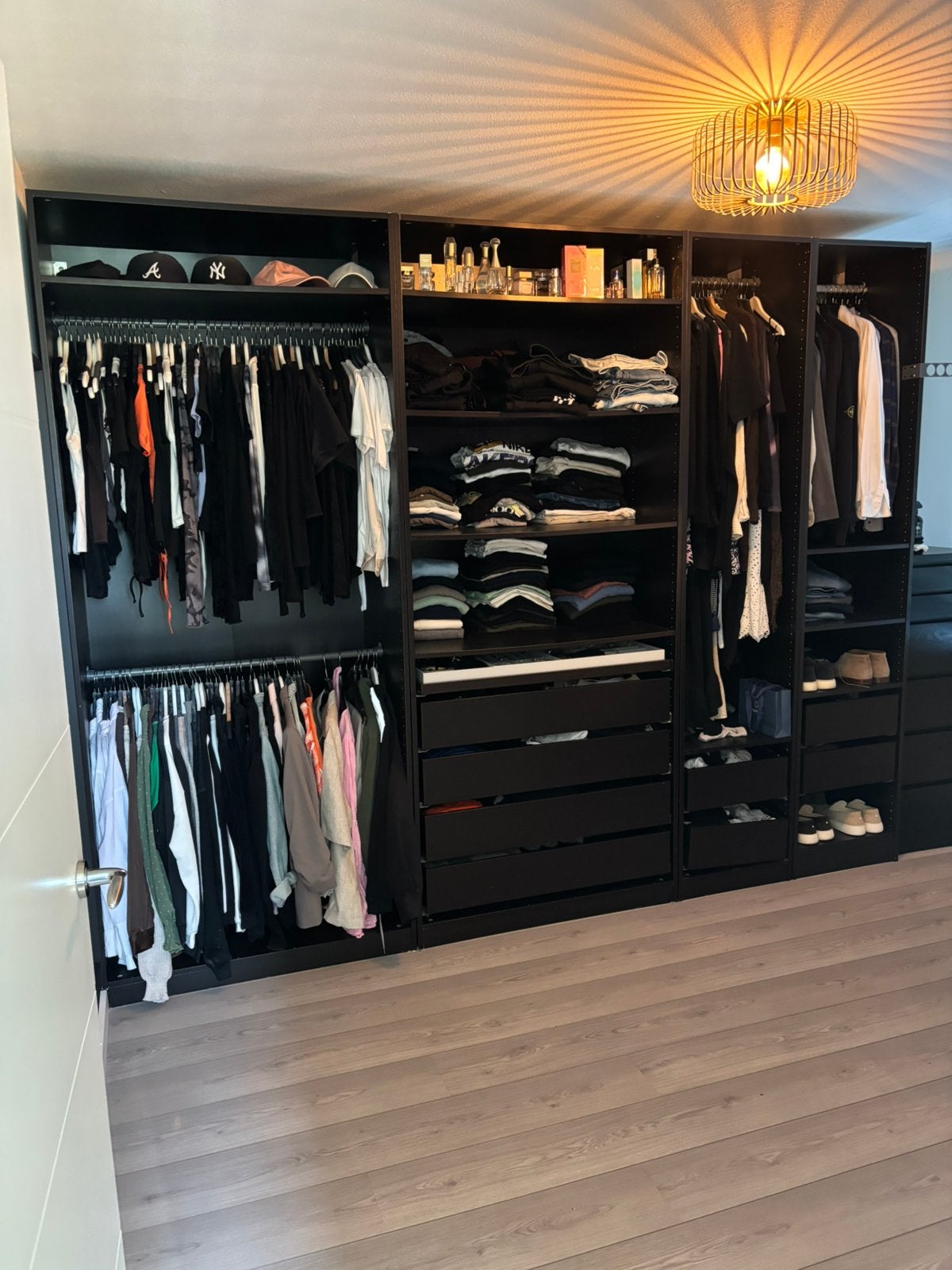 Ikea PAX kast zwart, 3 meter, Ophalen