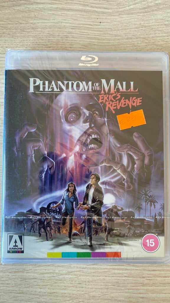 Phantom of the mall blu ray NIEUW, Ophalen of Verzenden, Nieuw in verpakking, Horror