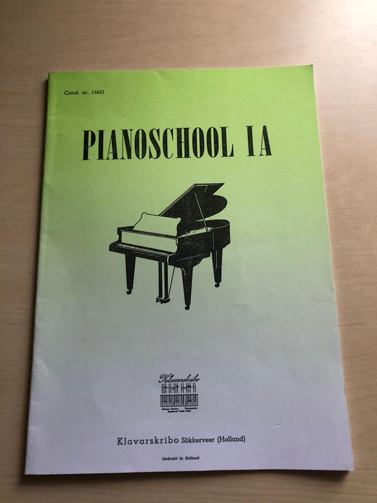 Pianoboek om te leren ( Klavarskribo), Muziek en Instrumenten, Bladmuziek, Ophalen of Verzenden, Zo goed als nieuw, Artiest of Componist