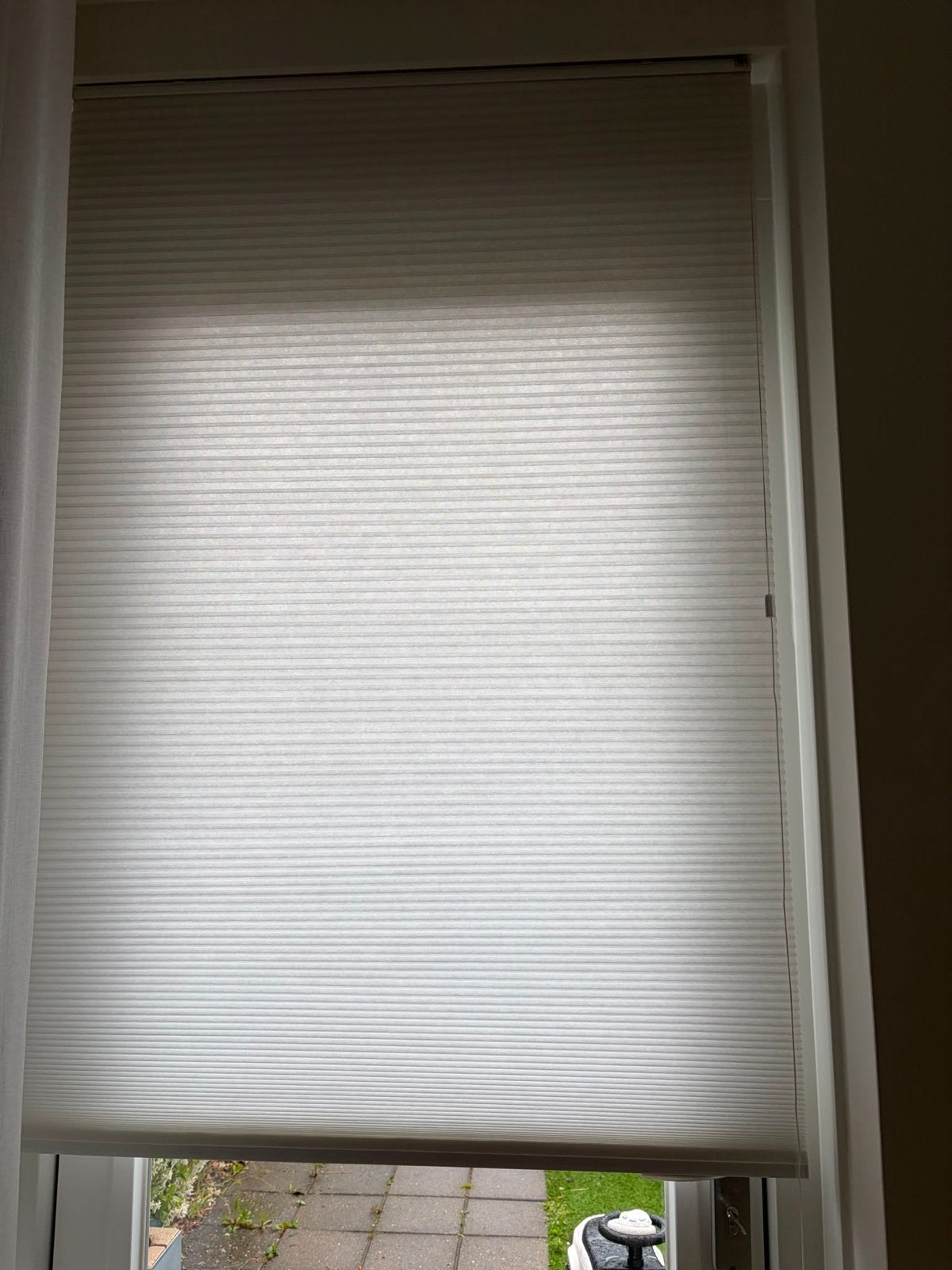 Nieuw Plissé Gordijn Beige - 90x190 cm (Verkeerd Besteld), Ophalen, Nieuw, Beige