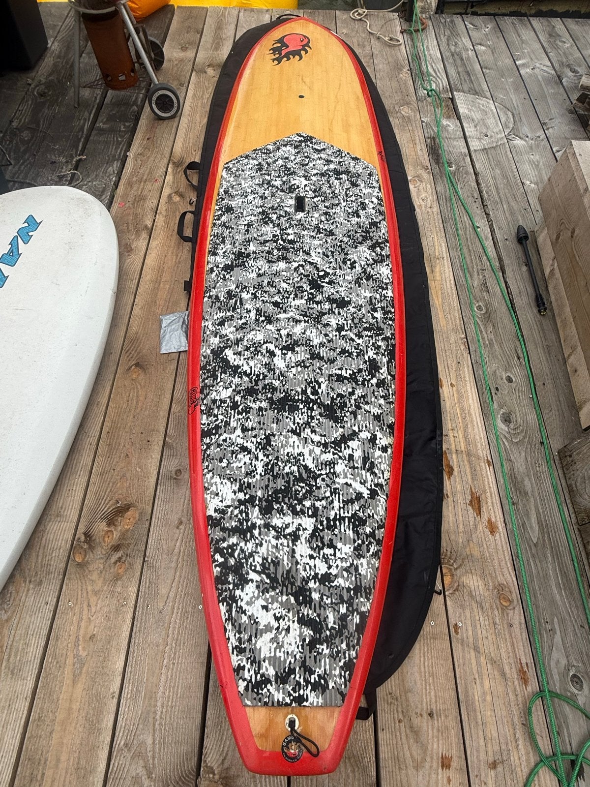 Gong Sup board incl. boardbag, Ophalen, Gebruikt, Info@gong-galaxy.com, Met vinnen