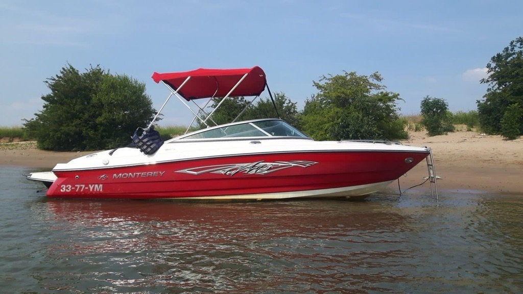 Speedboot Monterey 194FS Volvo penta 4.3 V6 225PK, Ophalen, Overige merken, Gebruikt, Binnenboordmotor