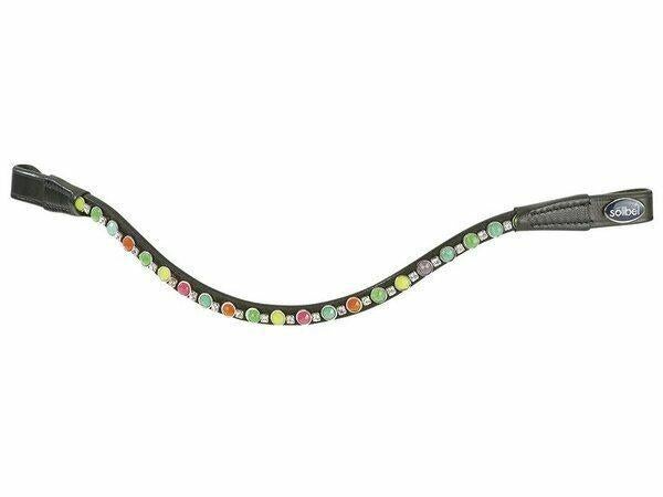 Busse Frontriem Rainbow, Dieren en Toebehoren, Paarden en Pony's | Hoofdstellen en Tuigage, Nieuw, Overige soorten, Ophalen of Verzenden