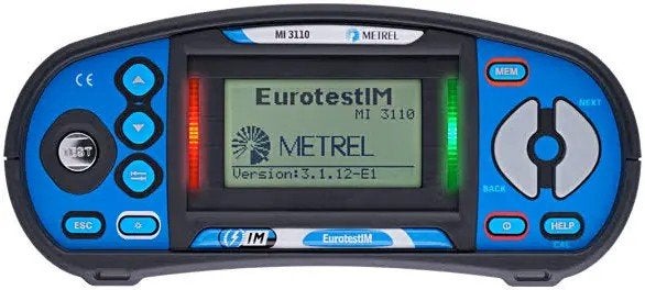 Metrel MI3110 Eurotest IM Installatietester, Doe-het-zelf en Verbouw, Meetapparatuur, Ophalen of Verzenden