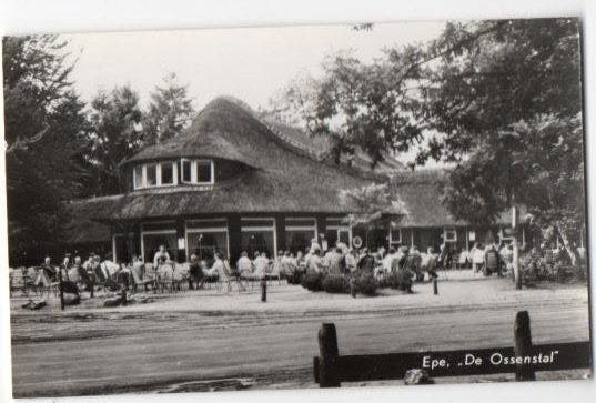 Restaurant Hotel De Ossestal Epe voor brand Nunspeet 1968, Verzenden, 1960 tot 1980, Gelderland