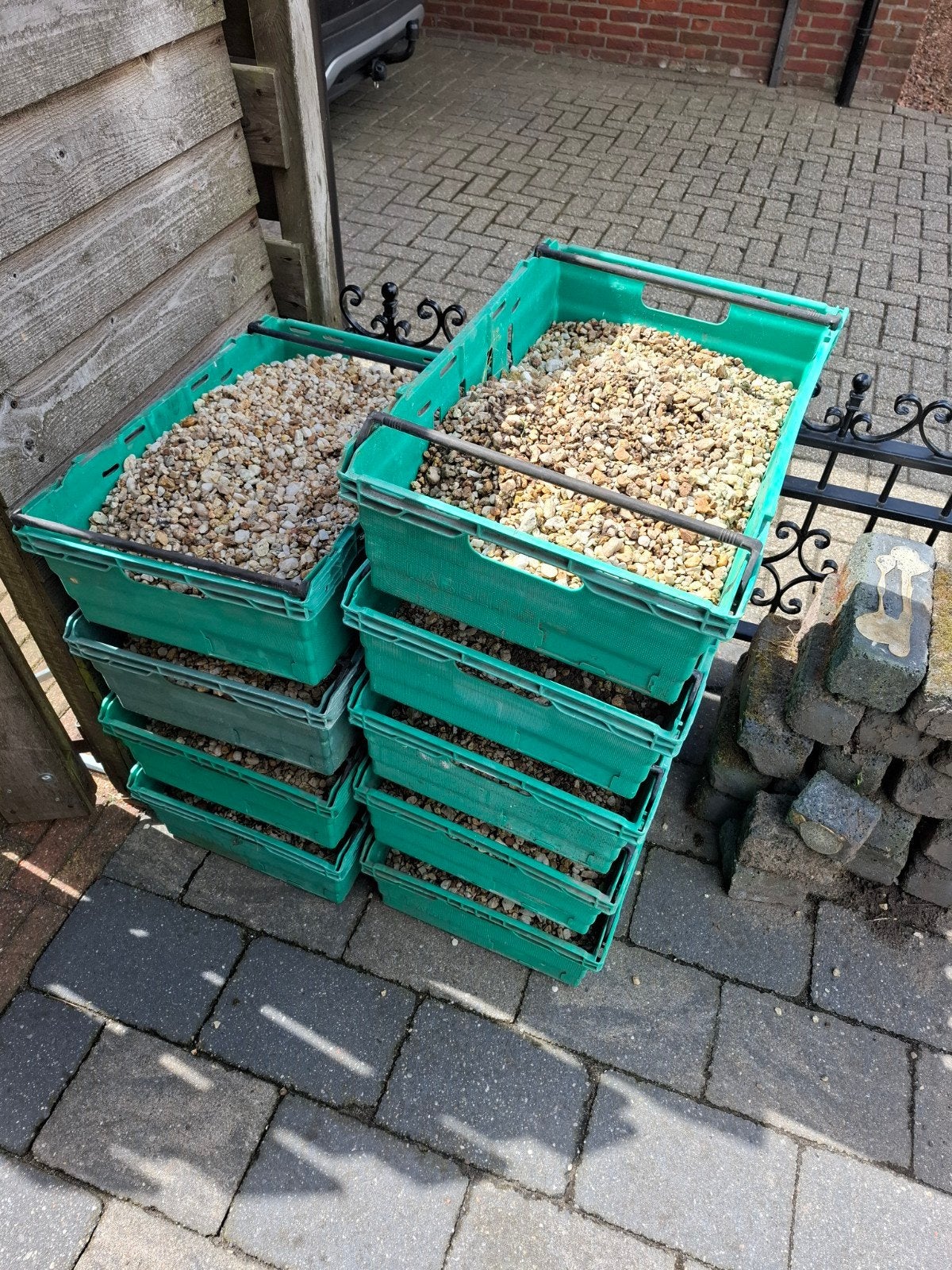Grint gratis, Ophalen