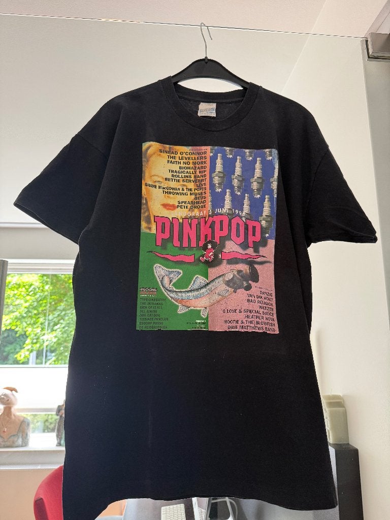 Origineel Pinkpop 1995 T-shirt, Ophalen of Verzenden, Gebruikt, Shirt, Pinkpop