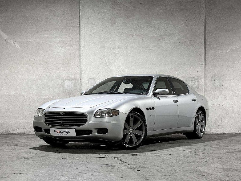 Maserati Quattroporte 4.2 V8 Duo Select 400pk 2004, 47-SB-BJ, Auto's, Automaat, Gebruikt, Bedrijf, Sedan